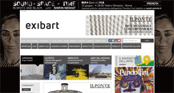 Desktop Screenshot of exibart.com